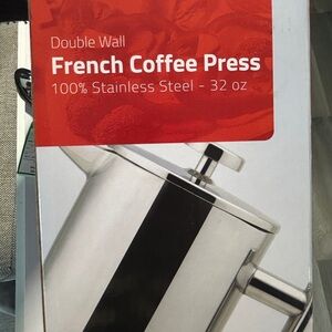 Stainless Steel Double Wall French Coffee Press